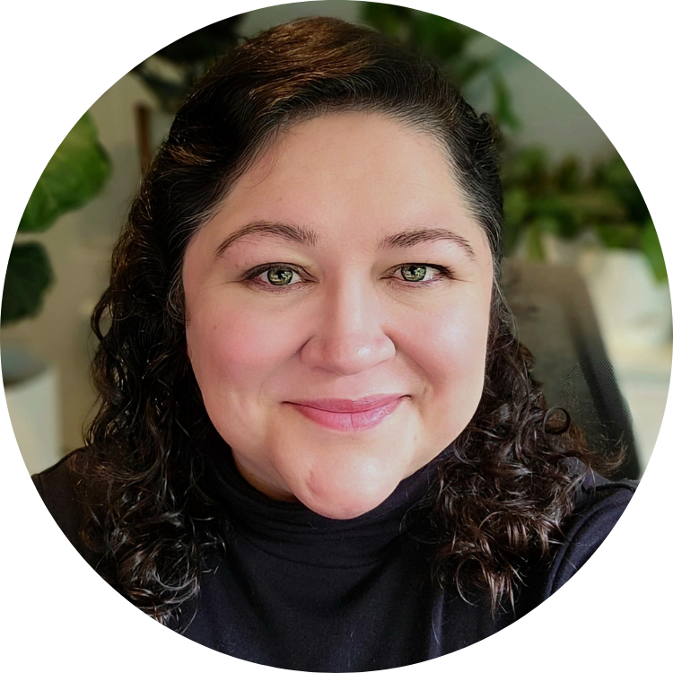 Picture of Maya Procel Farrar. Maya is wearing a black shirt.