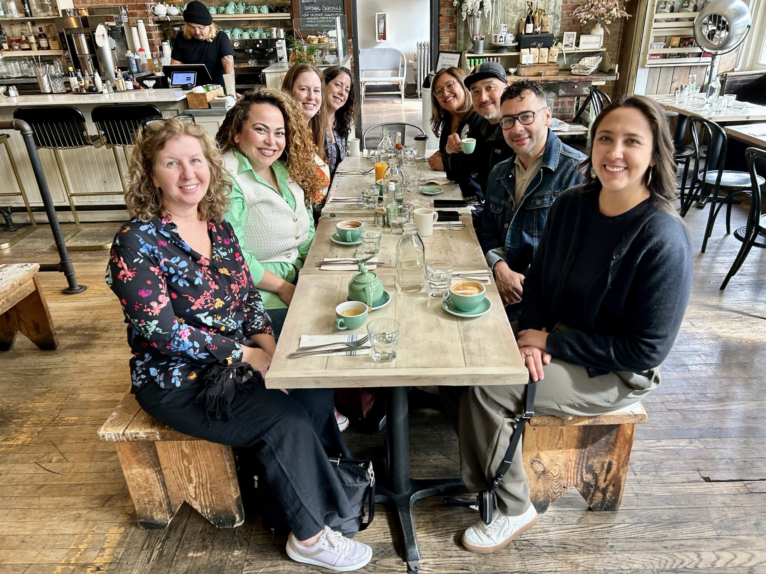 Magic Cabinet meets with the Decolonizing Wealth Project team.